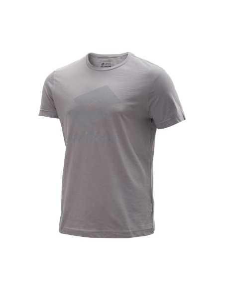 Camiseta Lotto Smart Iv Gris | Ofertas de pádel
